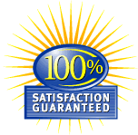 100% Satisfaction Guarantee logo