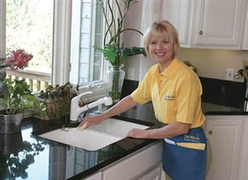 Maids Cleaning Kitchen Sink Photo
